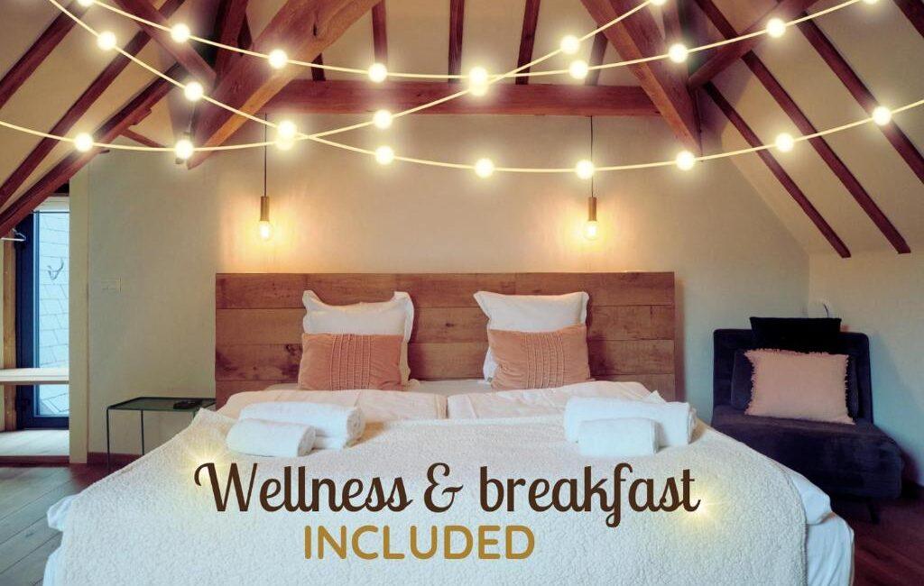 Séjour de charme aux Suites de Petit Bomal près de Durbuy, maison en pierre avec jardin et sauna.